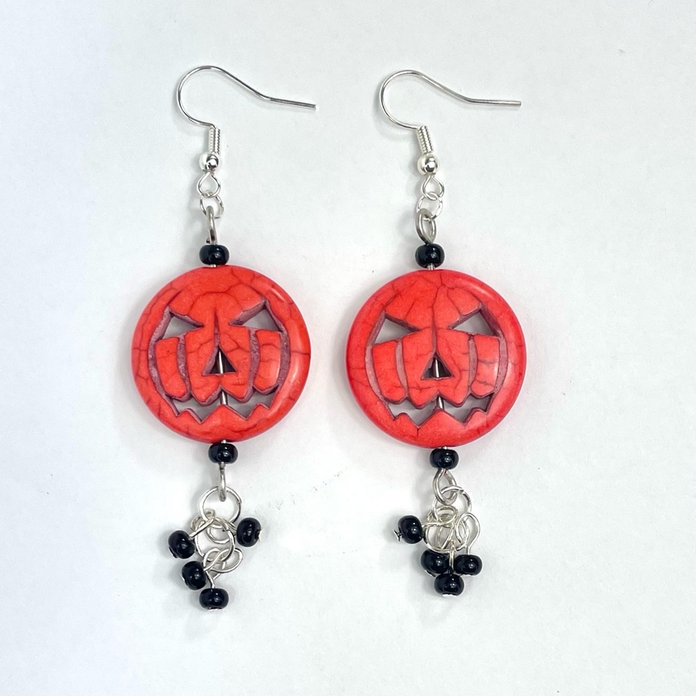 Pumpkin earrings